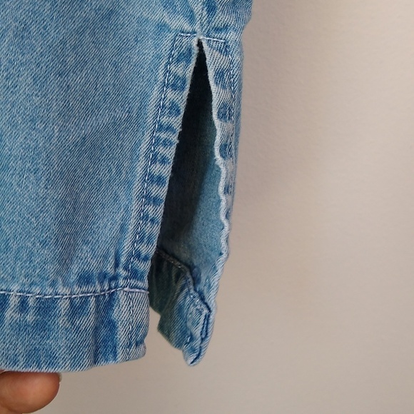 Vintage Bobby Brooks Woman Embroidered Denim Blouse 22W, 24W - Picture 7 of 9